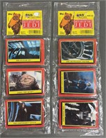 2pc NIP 1983 Star Wars ROTJ Topps Rack Packs