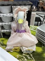 Porcelain duck doll