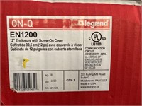 Legrand ON-Q EN1200 12 inch enclosure with screw