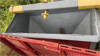 Aluminum 1/2 yard concrete bucket