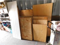 P729-  Large lot of Plywood & Door