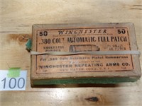 380 Colt Auto Winchester Rnds 39ct