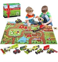 ($46) Oriate Farm Tractor Toy Set 38 Piece with