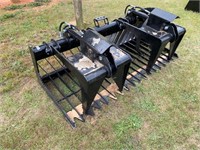 76" SKELETON GRAPPLE, QT, DOUBLE CYLINDER, NEW