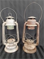 Vintage Beacon Lanterns - no glass