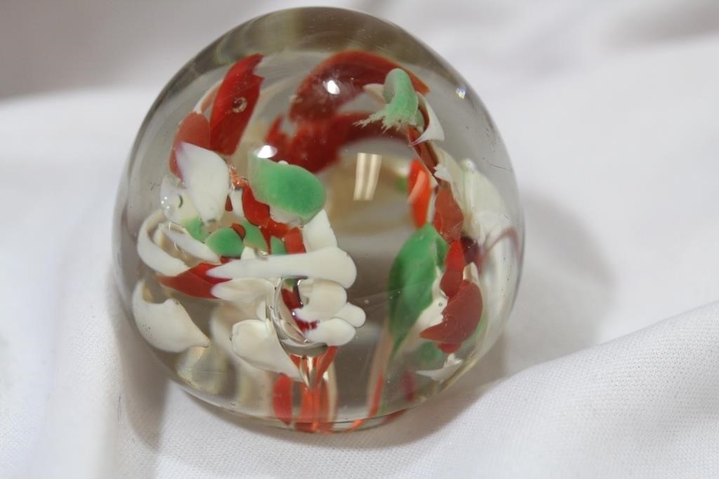 An Artglass Paperweight