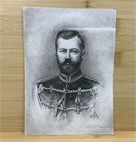 Original Art by Forest East signed Nicholas II