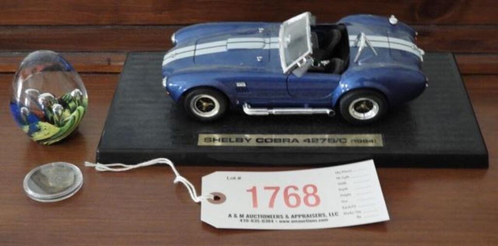 1964 Shelby Cobra 427 S/C die cast model,