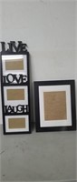 2- Picture Frames.
