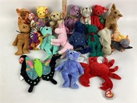 TY Beanie Babies some with tags featuring stuffed