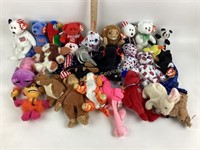 Ty Beanie Babies, (20+) stuffed animals includes