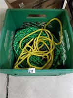 CRATE OF ROPE