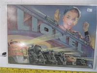 Metal, Lionel Toy Train Sign