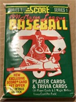 Unopened Score Series 1 Baseball Cards Pack