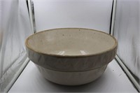 Large pottery bowl crock