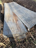 Galvanized Sheets 26”x108” Approx 25