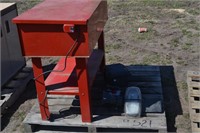 Parts cleaner stand - truck lights & horn