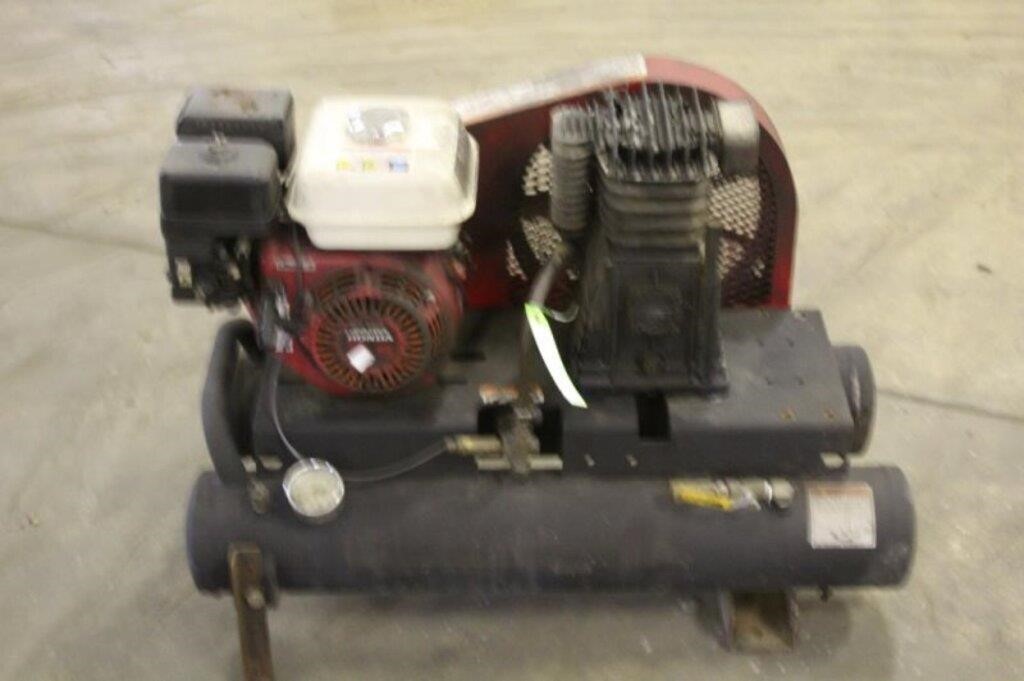 Honda GX160 5.5hp Air Compressor, Works Per Seller