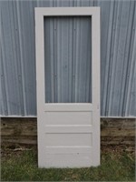 Old Painted Door for Display