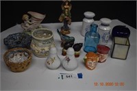 Salt & Pepper Shakers, Boyds Bear Statue, & More