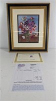 Framed "Bouquet de Fleurs" by Raoul Dufy w/ COA
