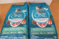 2 Bags Purina One Cat Food 7lb