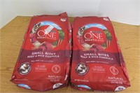 2 bags Purina Dog Food 8lb each