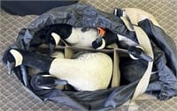 Set of 6 Goose Hunting Decoys.