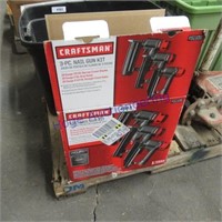 Craftsman 3-piece nail gun kit, in box