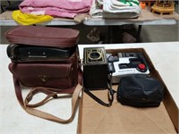 Lot of cameras and cases