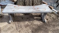 Wooden Bench 45x16.5x16