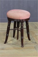 19th C William IV Mahogany Adjustable Stool