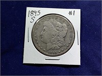 1895-S MORGAN DOLLAR, KEY DATE