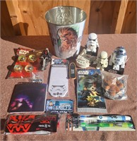Star Wars Misc Lot with Notepad and 3D Glasses