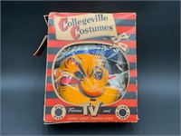 Vintage Popeye Collegeville Child's Costume In Box