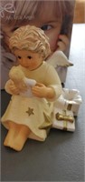 Hummel angel with doll