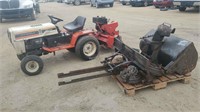 Yardsman 20HP Yard Tractor w/ Tiller, Snowblower