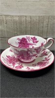Royal Chelsea Floral Cup & Saucer