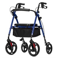 ELENKER Rollator Walker with 10 Wheels, Sponge Pa