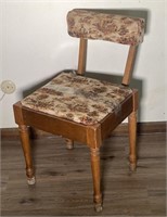 Vintage Sewing  Chair -  30 inches tall