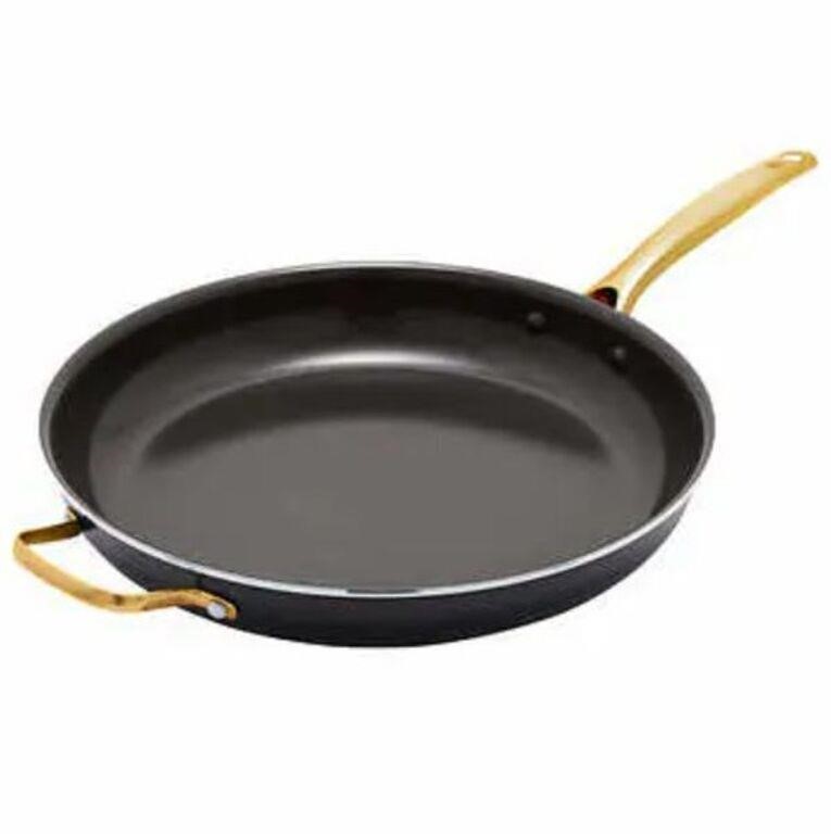 Blue Diamond Family Pan with Helper Handle, 34cm