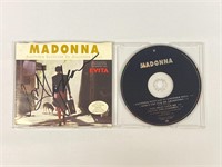 Autograph COA Madonna CD