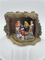 MC Small Handpainted Nativity Scene