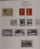 FRANCE 1936-2022 CHARITIES MINT FINE-VF H/NH