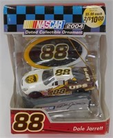 Nascar 2004 Dale Jarrett Collectible Ornament NIP