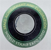 Rare $11.75 Hologram, Round Stamp, 2000 World