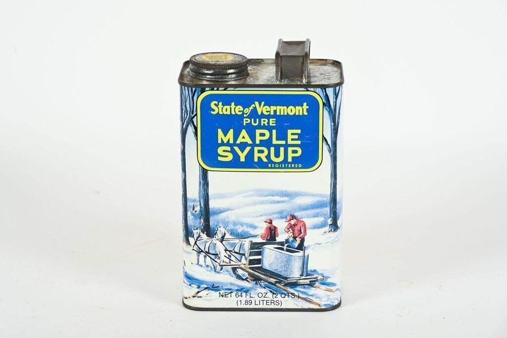 VERMONT MAPLE SYRUP 2 QUART CAN