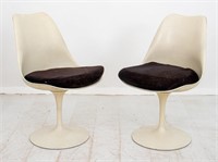 Eero Saarenin x Knoll "Tulip" Swivel Chairs, Pair