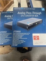 PAIR OF CONVERTER BOXES