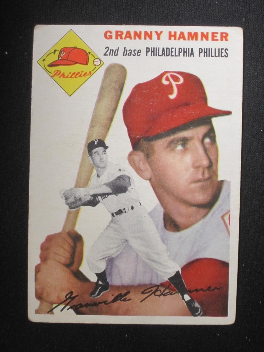 1954 TOPPS #24 GRANNY HAMNER PHILLIES